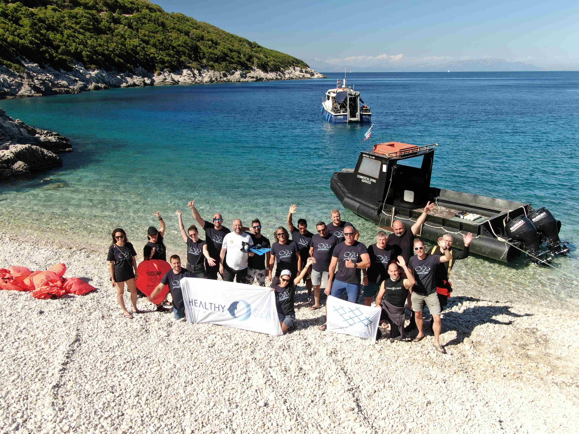 Η Hyundai Motor και η Healthy Seas πραγματοποίησαν μεγάλη επιχείρηση καθαρισμού θαλάσσιων υδάτων στη Δυτική Ελλάδα